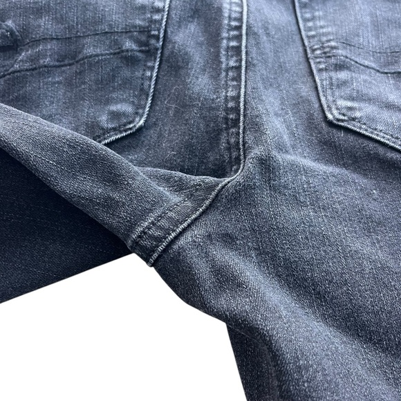 American Eagle Women’s 4 Short Black Denim The Dream Jean Super Hi-Rise Jeggings - Picture 11 of 16